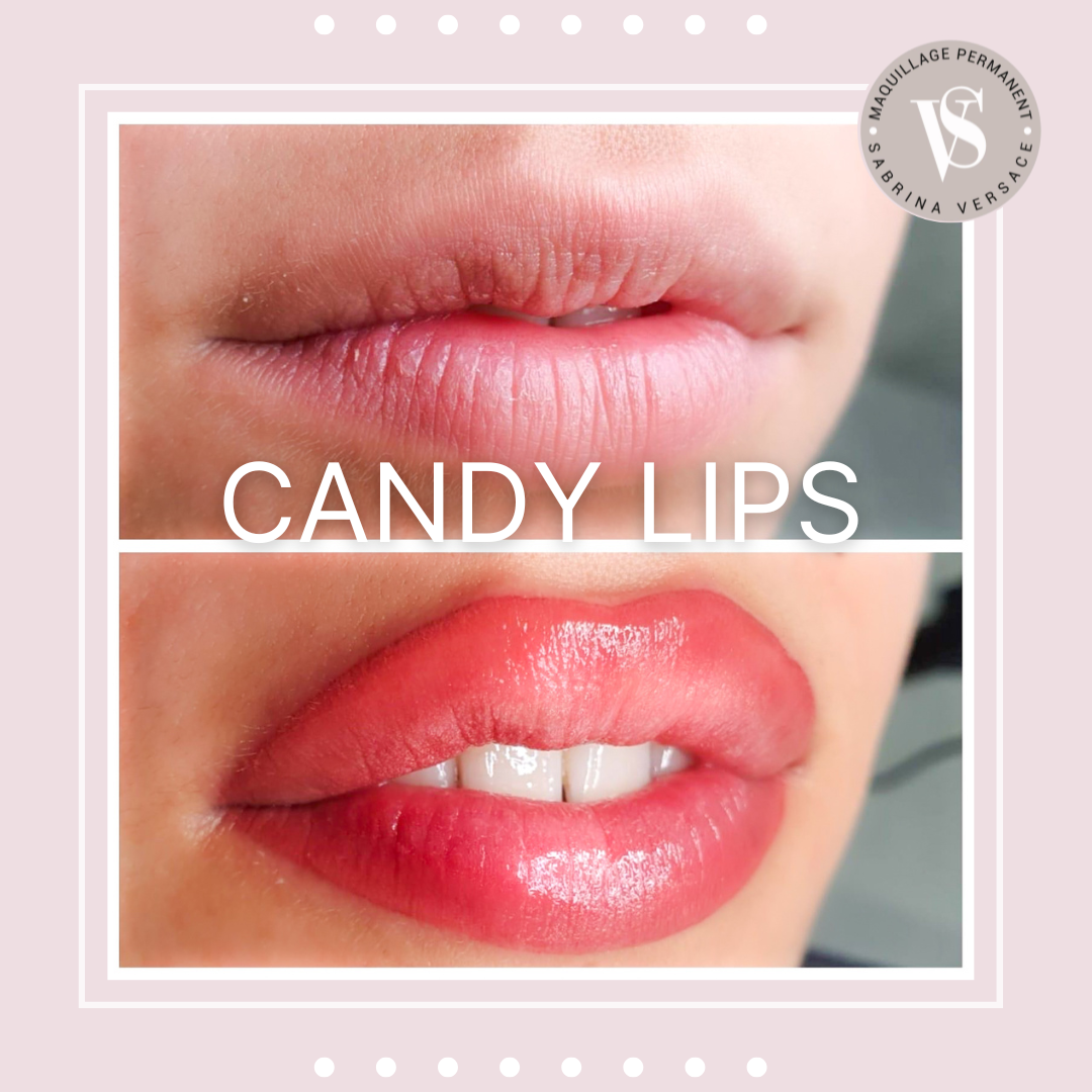 Candy Lips Mougins Sabrina Versace Maquillage semi permanent